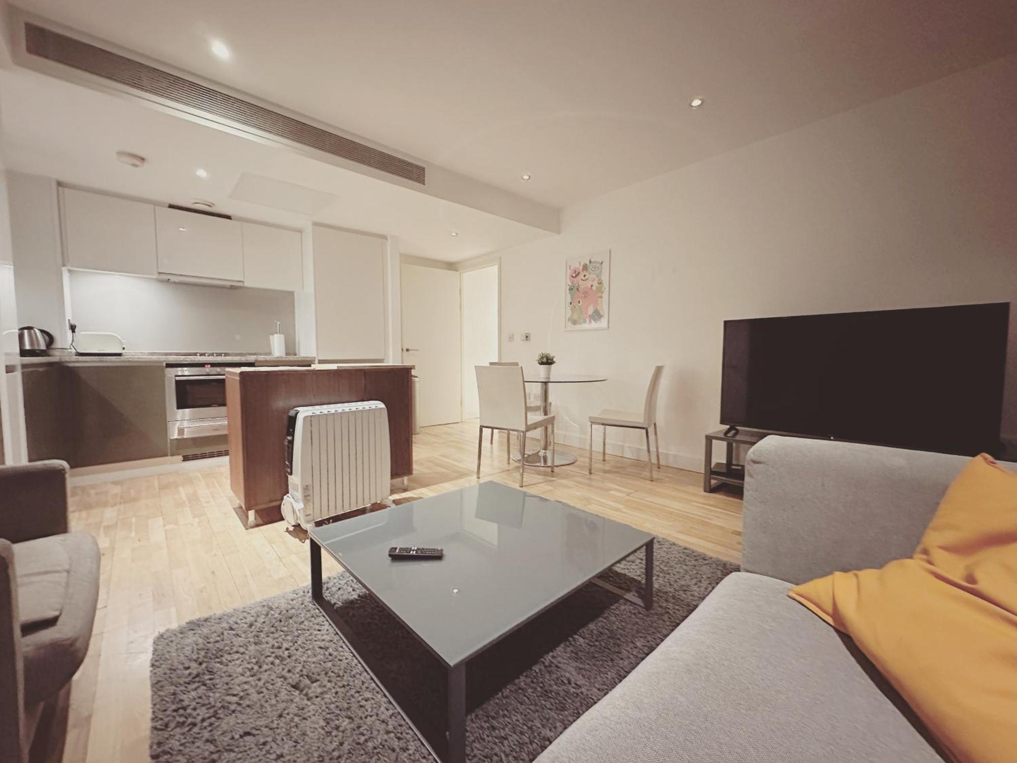 Modern 1 Bed Apartment At Heart Of Canary Wharf Londres Exterior foto